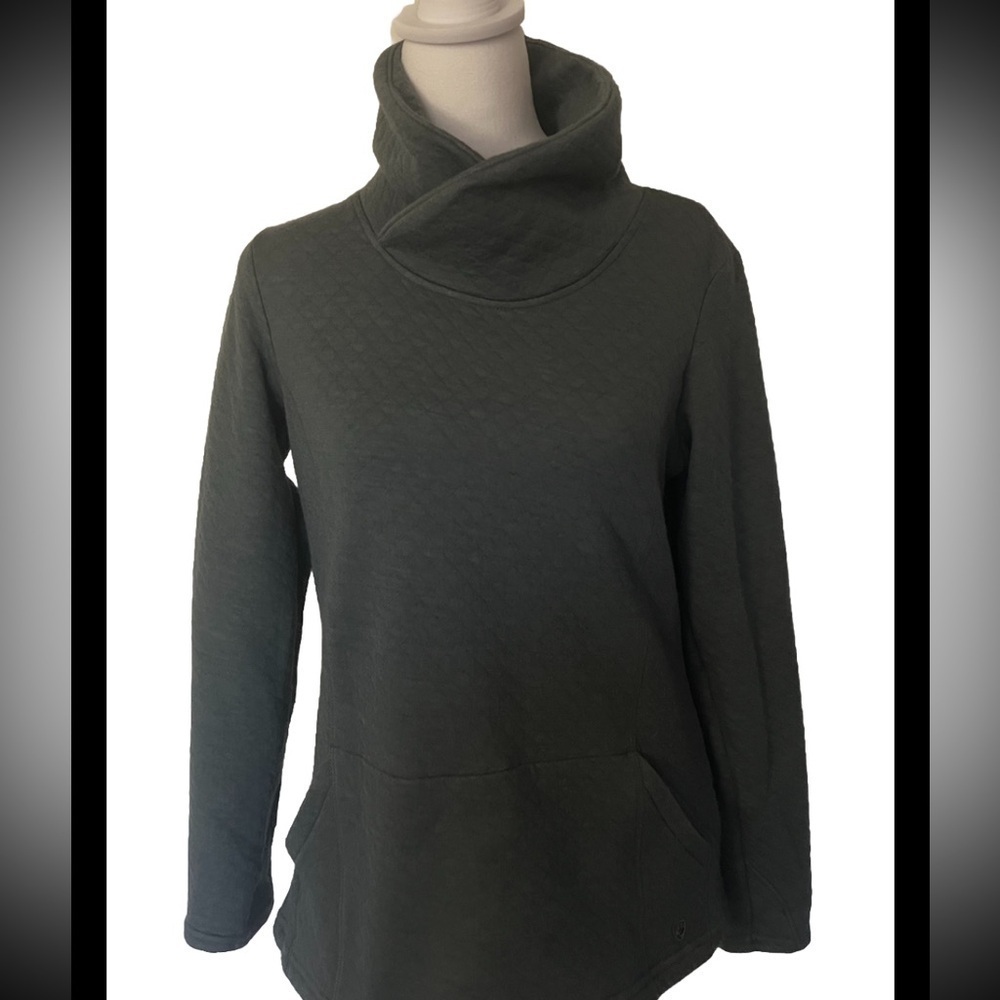 Kuhl Pullover High Neck Top Size Small Pockets